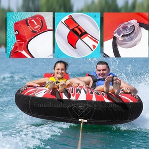 Tubos Inflables Remolcables para Embarcaciones, para 2 Personas, Deportes Acuáticos, con Drenaje, Seguros, Ecológicos, de PVC, Personalizables - Product Image 3