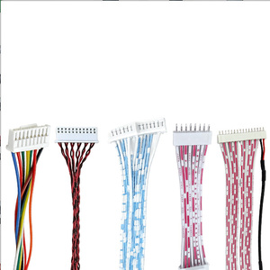 Cabo UL1007/2468 do Fabricante, Pacote de Cabos XH/PH Preto, Vermelho e Branco, Fios Terminais para Conexão de Luzes LED - Product Image 1