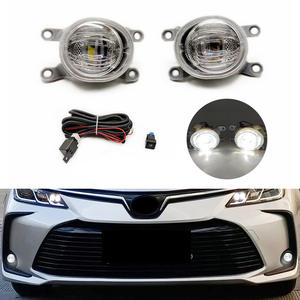 อุปกรณ์เสริมไฟตัดหมอก LED DRL ABS ไฟวิ่งกลางวันกันชนหน้าสีขาวสีเหลืองไฟตัดหมอกสำหรับ Corolla HILUX Rocco 2019 <span class=keywords><strong>2021</strong></span> - Product Image 2