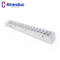 NOUVEAU HVACR GDD Grille de régulation de volume pour conduits rectangulaires à profil étroit, volets de conduits d'air, registres agricoles, pour entrepôts métalliques