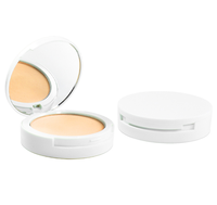 Poudre compacte longue tenue résistante à l'eau et à la transpiration avec logo personnalisé, 12 teintes, contrôle du sébum, poudre pour le visage