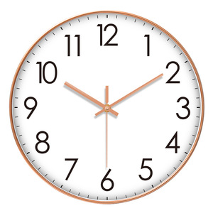 Horloge <span class=keywords><strong>murale</strong></span> silencieuse à balayage secondes pour salon horloge suspendue créative sans poinçon Design décoratif simple horloge <span class=keywords><strong>murale</strong></span> Internet - Product Image 6