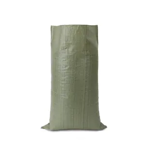 Sacos de tecido de polipropillen, fabricados no vietnã, alta qualidade, 25kg, 50kg para bolsas trançadas de grama de milho, pp