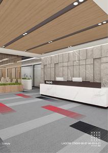 Alfombra Geométrica de Nailon de Alta Calidad <span class=keywords><strong>para</strong></span> el Hogar, Resistente al Fuego, Reciclable, <span class=keywords><strong>para</strong></span> Oficina, Hotel, Diseño Moderno a Rayas, Apta <span class=keywords><strong>para</strong></span> <span class=keywords><strong>Mascotas</strong></span> - Product Image 2