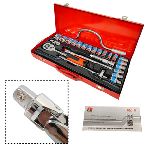 Fabrikant Dopsleutel Gereedschap Kit 24 Stuks 1/2 "Hardware Set Voor Vrachtwagenschip Reparatie En Industriële - Product Image 5