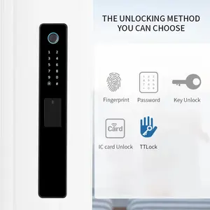 2024 Hot Sale Finger Print Door Lock Smart Door Locks With TTlock