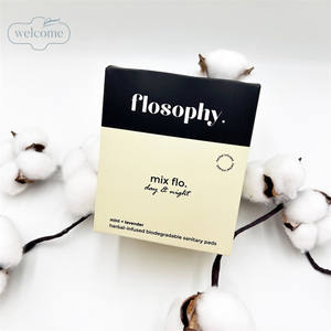 Produits <span class=keywords><strong>Tendances</strong></span> Faible MOQ Livraison Gratuite Biodégradable Vente en Gros Serviettes Hygiéniques PLA à Ions Négatifs pour Femmes Angel <span class=keywords><strong>Moon</strong></span> - Product Image 5