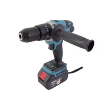 Ensemble de perceuse électrique sans fil 21V 35N.M Torque 3/8 \ "mandrin sans clé 10-en-1 Kit combiné multi-outils personnalisable batterie OEM
