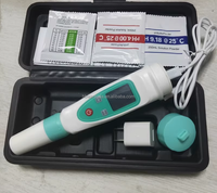 Stylo testeur de qualité de l'eau numérique 7-en-1 usage industriel moniteur de PH/TDS/EC/ORP/SG/salinité