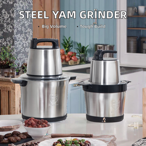 Hot <strong>Sale</strong> Stainless Steel Electric Yam Pounding Machine 6L/10L/12L Meat Grinder <strong>Chopper</strong> Factory Price Copper <strong>for</strong> Household Use - Product Image 2