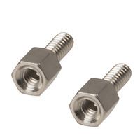 OEM # Vis de fixation hexagonale UNC 4-40 nickelée pour connecteur D-Sub DB9 DB15 DB25