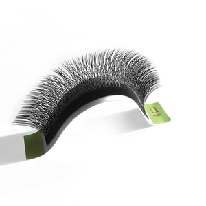 GLAMLASH Etiqueta privada personalizada Extensión de pestañas Ventilador prefabricado Pestañas de trébol 3D suaves naturales Extensiones de pestañas en forma de W - Product Image 6