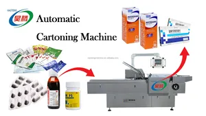 Factory Fully Automatic Tablet Capsule Pill Blister Plate Cartoning Machine Pillow Packing And Cartoning Production Line