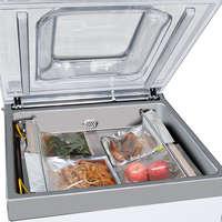 DingLi DZB-400 Machine d'emballage sous vide semi-automatique industrielle commerciale Machine sous vide d'oreiller DZ400 scellant sous vide
