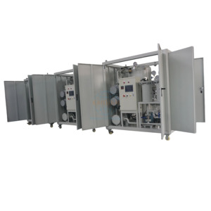 Unité mobile d'extérieur de purification et de déshydratation de l'huile isolante pour transformateurs, montée sur remorque - Product Image 5