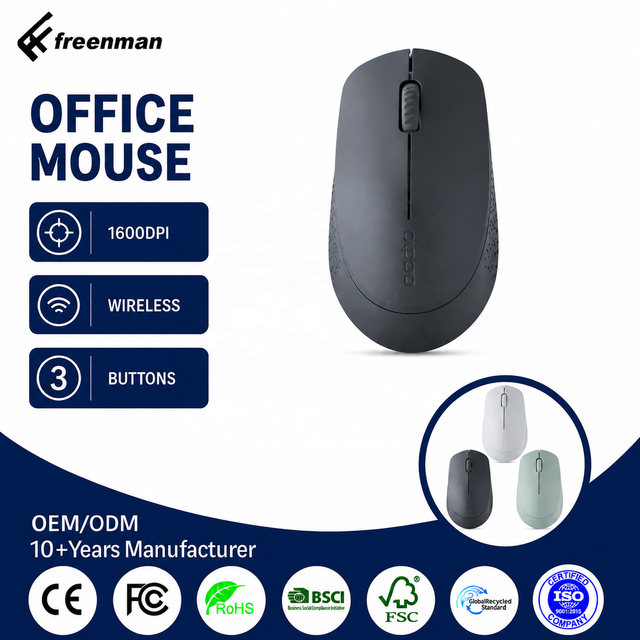 Wholesale Ergonomic Mice 2.4GHz Office Silent Computer Wireless Mouse for for Laptop PC Computer