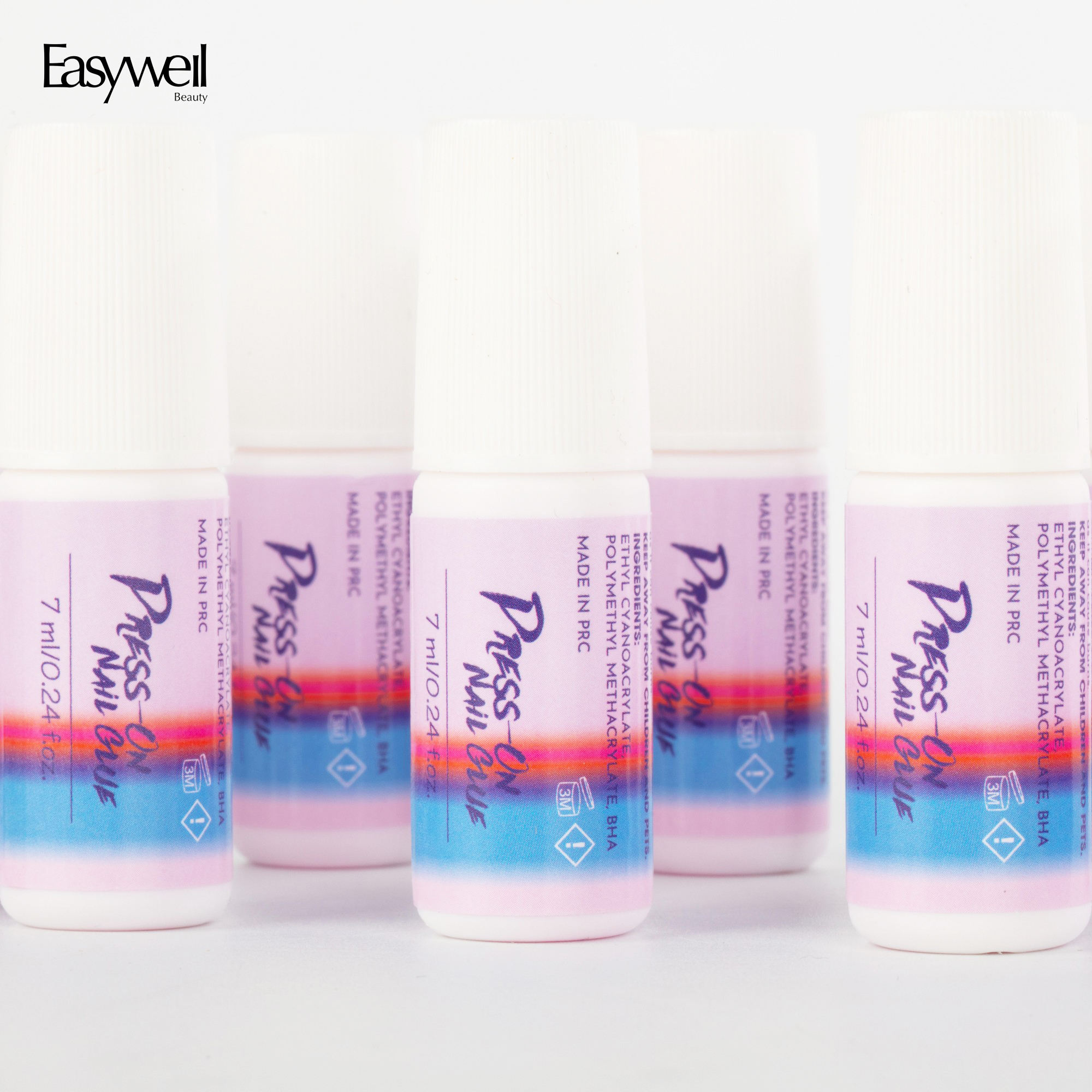 Easywell Wholesale Luxury 30pcs False Nail Art Supplier with Custom Packing High Quality Soft Gel Acrylic Press on Nails