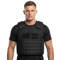 Gilet d'entraînement professionnel à libération rapide, haute performance, réglable, multifonctionnel, pour les tâches sur le terrain en extérieur