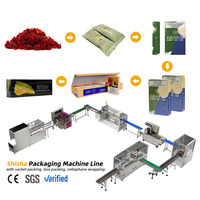 Machine d'emballage automatique de sachets de chicha en carton, ligne de mise en carton et d'emballage