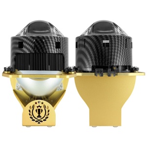 Phare à lentille de projecteur laser double XT7-PRO-Y de 3 pouces, phare antibrouillard LED haute luminosité de 110 W, phares LED pour véhicule - Product Image 5