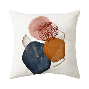 2025 Mới Bohemian Hiện Đại Hình Học Tối Giản Vuông Gối Nhà Khách Sạn Ném Gối Với Mô Hình Độc Đáo - Product Image 2