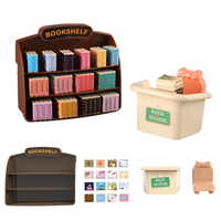 QS Prix Abordable Enfants DIY Scènes Miniatures Ensemble de Meubles de Chambre en Plastique Jouet Maison de Poupée Filles Ornements Jouets Cadeau