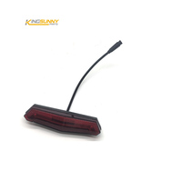 Feu arrière de remplacement pour QMWHEEL V20 V20PRO pièces Ebike 5 broches Interface feu d'avertissement arrière pièce de vélo électrique
