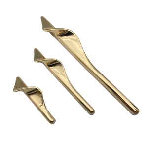 Light Luxury Zinc Alloy Furniture Cabinet <strong>Door</strong> Drawer Gold Handles Bedroom Kitchen Pull - Product Image 1