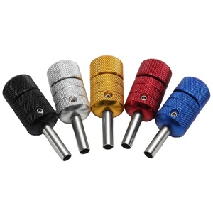 Empuñadura de Cartucho de Tatuaje Autoblocante de Aleación de Aluminio de 22mm y 25mm, Ligera y Antideslizante, para Uso Profesional en Estudios de Tatuaje - Product Image 1
