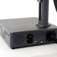 Machine de marquage laser à fibre automatique de table MAX Plus 20W, nouvelle, refroidie par air, compatible DXF/PLT/BMP, pour plastique et métal, garantie 3 ans