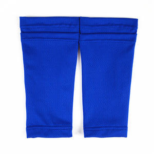 Chaussettes de protection de <span class=keywords><strong>tibia</strong></span> de football à compression avec poches en nylon, protection de base, vente chaude - Product Image 3