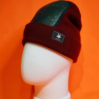 Gorro de Punto de Algodón Acolchado de Alta Calidad Profesional para Bboy Spin Beanie, para Breakdance, con Logotipo Personalizado y Bordado 3D