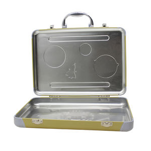 عرض ساخن علي مربع معدني عالي الجوده مربع صندوق صغير مربع مربع مزود بقفل اطفال - Product Image 6