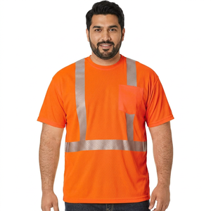 Camisa de Seguridad Reflectante, Seguridad Personal, Construcción, Alta Visibilidad, Ropa de Trabajo de Seguridad Reflectante - Product Image 1