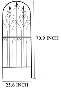 Chất lượng cao thân thiện với môi xử lý nhiệt bột tráng sắt hoa cà chua Chân đế trang trí máy <span class=keywords><strong>trellis</strong></span> 78 inch - Product Image 2