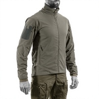 Veste bomber softshell classique pour homme, coupe-vent, col montant, style streetwear tactique UF Delta, avec plusieurs poches, pour l'automne
