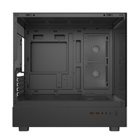 AntarcChill New Arrival Power Train Tempered Glass Desktop Computer Gaming Case PC Case Gaming Micro Atx Cabinet for Computer