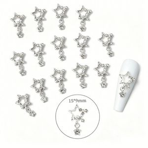 Pegatinas Autoadhesivas de Lámina Dorada para Decoración de Uñas, Novedad, Calcomanías Metálicas 5D para Uñas - Product Image 5