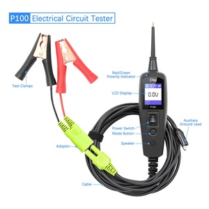 Neues Produkt Jdiag Power <span class=keywords><strong>Test</strong></span> Power Probe P100 Elektrischer Schaltkreistester Kfz-Diagnosegerät für Autos und LKWs - Product Image 2