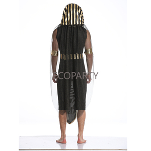 Ecoparty tunica Halloween Egyptian faraone Cosplay costumi Cleopatra abito da scena <span class=keywords><strong>Opera</strong></span> di scena Costume - Product Image 4