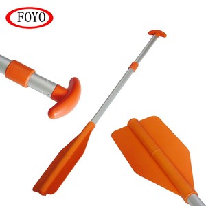 Foyo Vente en gros Aluminium Outrigger Canoë Kayak Paddle Pagaie de <span class=keywords><strong>bateau</strong></span> télescopique bon marché et durable pour le matériel marin - Product Image 2