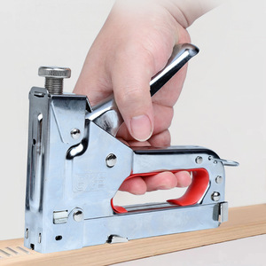 Pistola de Clavos Neumática Tipo U de Grado Industrial, Triple Uso, <span class=keywords><strong>para</strong></span> Construcción, Pintura, Marcos de Fotos y Trabajos en Madera - Product Image 4