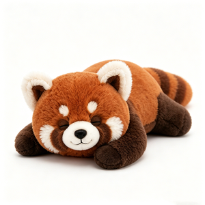 Custom <b>Soft</b> Plush <b>Toy</b> OEM Service Cute Cartoon Raccoon <b>Stuffed</b> Animal Doll Premium Fabric PP Cotton Filling Stress Relief Unisex - Product Image 3