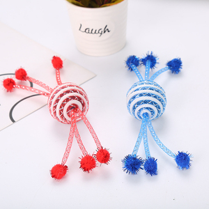 Factory Wholesale Eco-Friendly <b>Interactive</b> Sale Soft Stainless Steel Cleaning Teeth Ball Shape <b>Cat</b> <b>Toy</b> <b>Cat</b> Accessories - Product Image 3