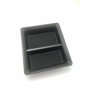 <b>Car</b> Organizer Storage Box Plastic Insert Type Center Console Armrest <b>Interior</b> Accessory for Tesla Model 3 Model Y - Product Image 3