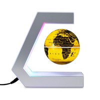 Meilleur vendeur 2024 avec lévitation magnétique à globe rotatif à LED