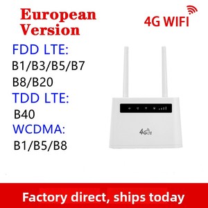 Routeur sans fil <span class=keywords><strong>4G</strong></span> OEM, WiFi domestique, alimenté par batterie, CPE R102, insertion de carte, 2 antennes externes, 802.11bgn - Product Image 2