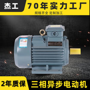 Motor Asíncrono Trifásico de Caja Metálica Horizontal y Vertical Moldeado por Soplado, Bobina de Cobre Puro con Rodamientos de Alta Resistencia, Motores de CA - Product Image 2