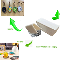 Papier coton absorbant à choix multiples personnalisable frais pour sous-verres en carton désodorisant voiture
