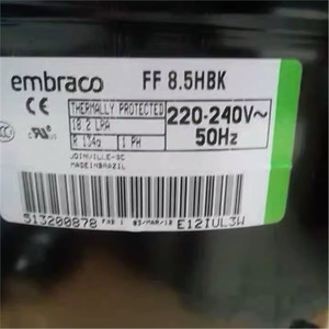 Compresor Embraco FFI 12HBK 220-240V 50Hz, Piezas de Refrigeración - Product Image 4